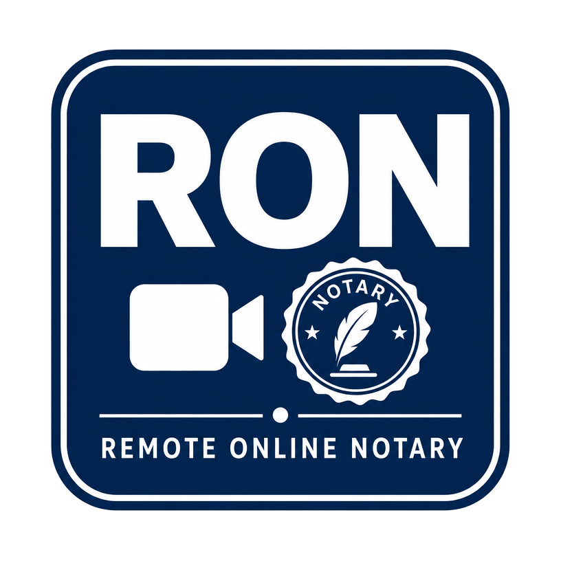 Remote Online Notary (RON) certified